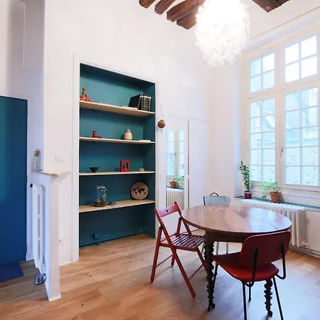 Appartement Bright Charming Flat #placeplumereau #tours *